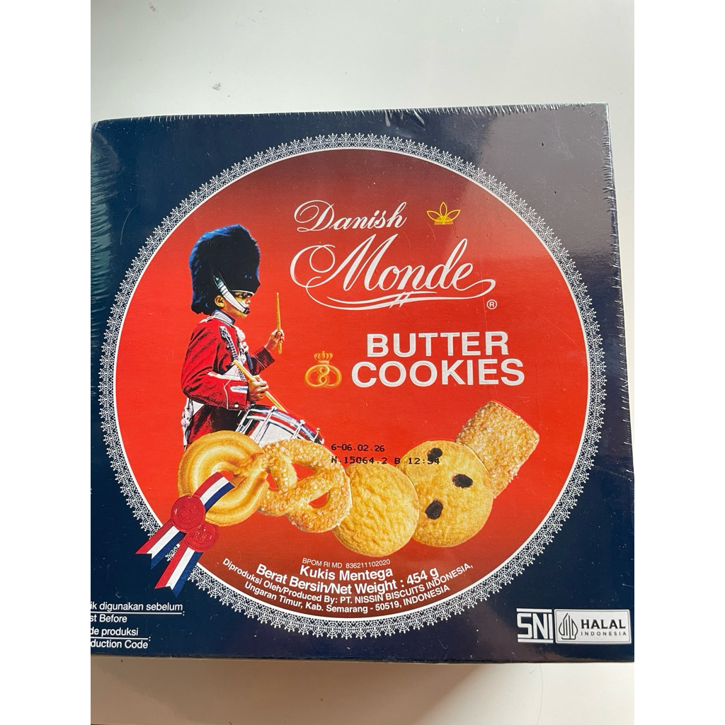 

monde butter cookies 454g ( masih segel )