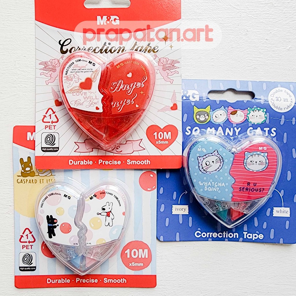

M&G HEARTS Correction Tape | Tip Ex Kertas