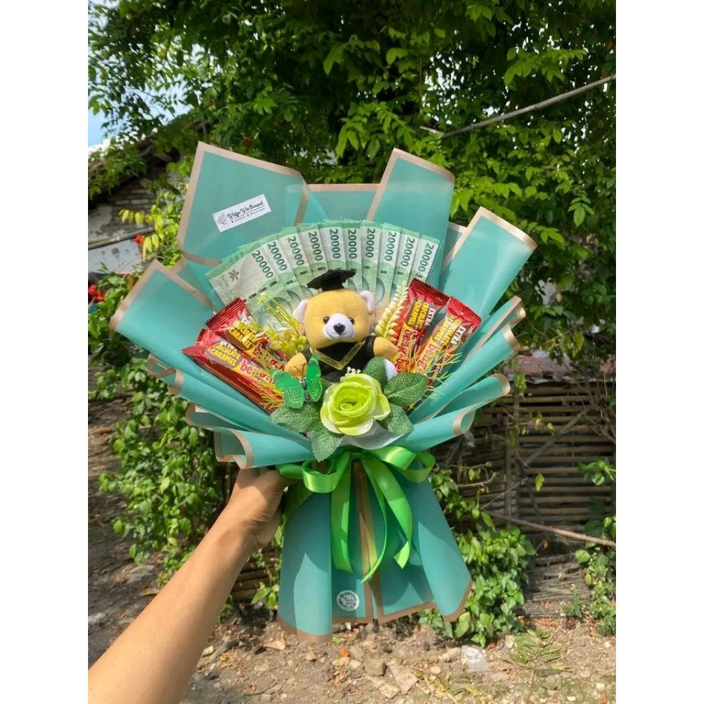 money bouqet/buket uang/hadiah wisuda/hadiah wisuda/hadiah ulang tahun