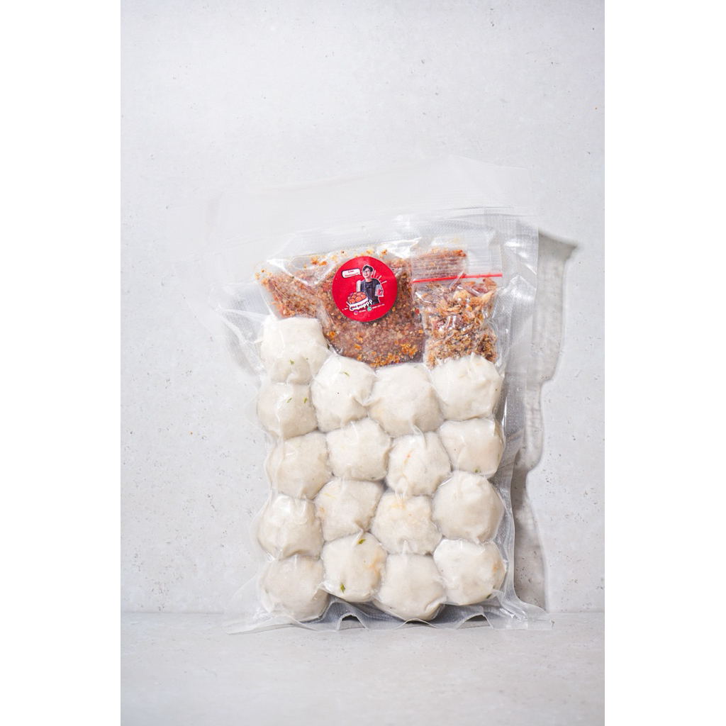 

CILOK FROZEN C’LUPPP - Cilok Omalup [Sharing Pack] || Isi 17 Cilok Ayam Suwir Balado Daun jeruk