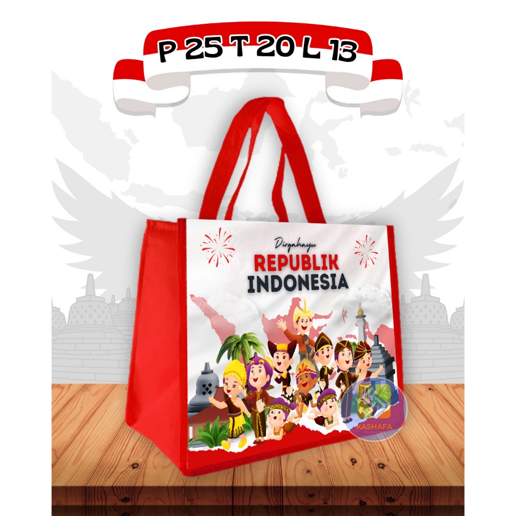 

Tas Souvenir 17 Agustus / Tas Kemerdekaan / Goodie Bag kemerdekaan / Tas Souvenir HUT RI / Tas Dirgahayu Republik Indonesia / Tas Souvenir Lomba 17 Agustus Kemerdekaan Republik Indonesia 17an Dirgahayu Merah Putih Tujuh Belasan