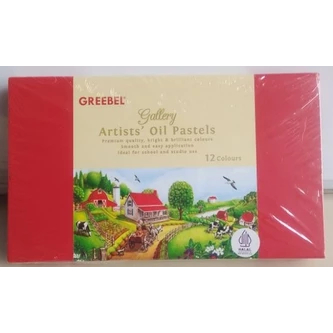 

Crayon Oil Pastel Artists Greebel 12 Warna