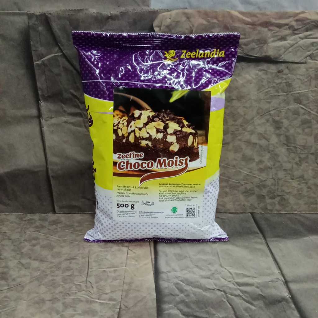 

ZEELANDIA INSTANT POWDER ZEEFINE CHOCO MOIST 500GR