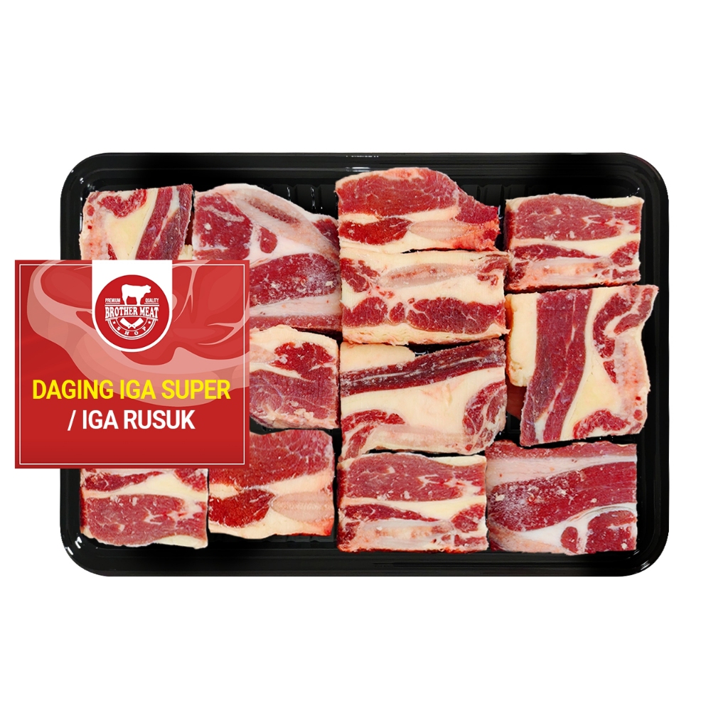

Short Ribs / Daging Iga Super 1kg - Brothermeatshop