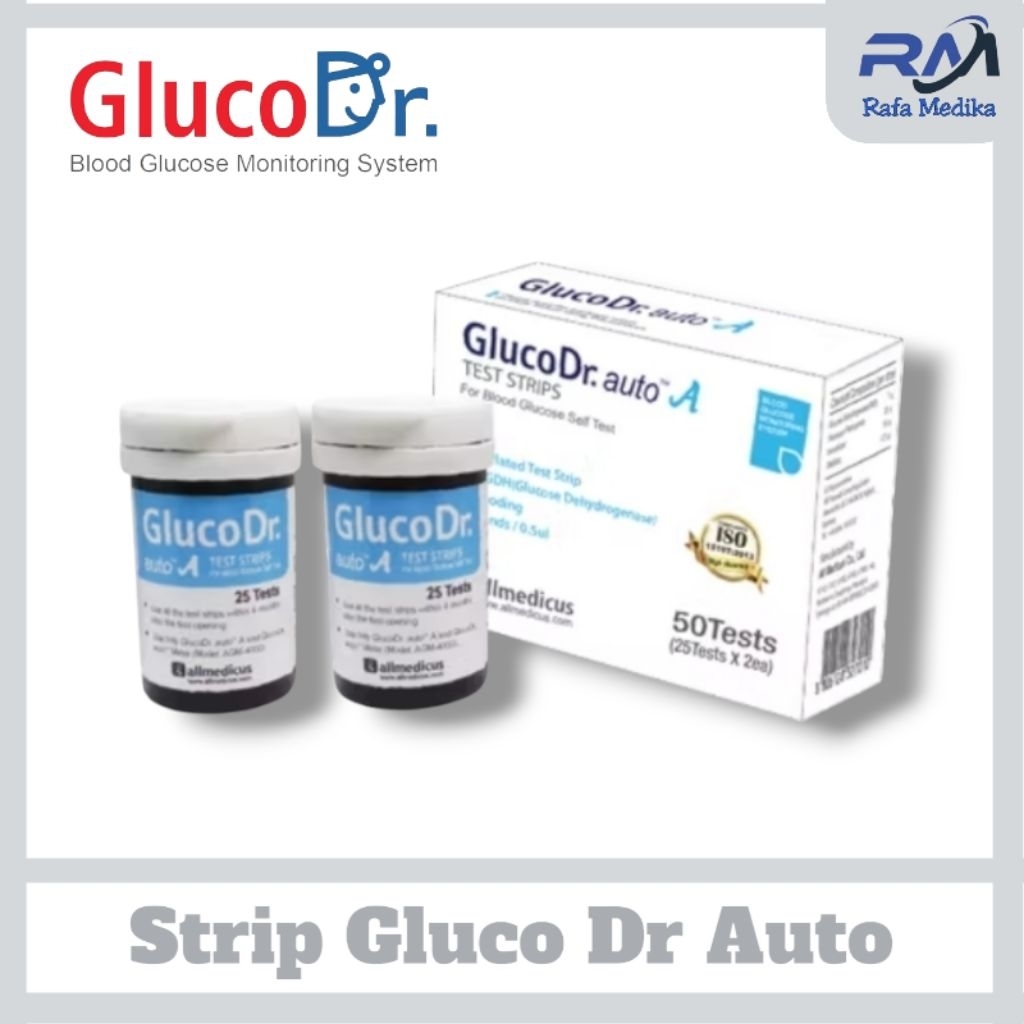 Strip Gluco Dr Auto  Refill Strip Gluco Dr Auto Isi Ulang Gluco Dr Auto