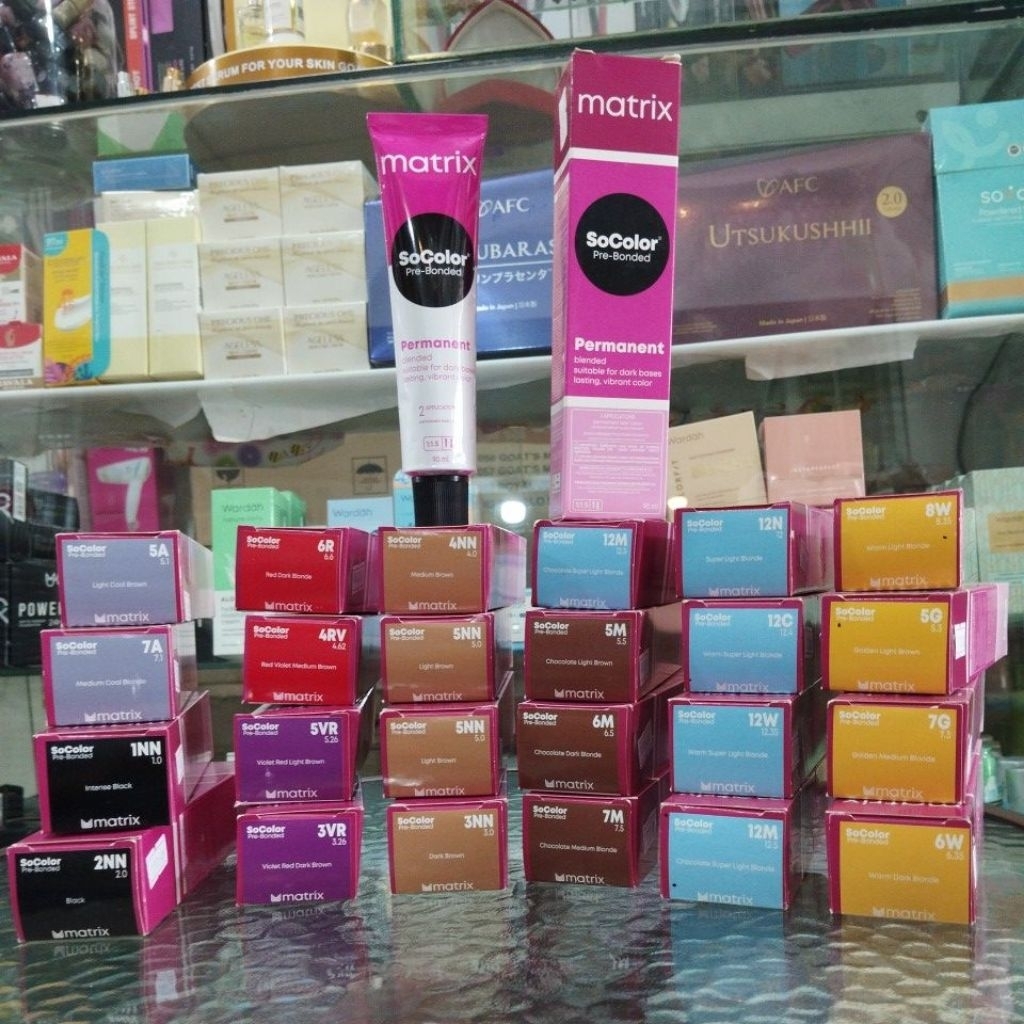 MATRIX CAT RAMBUT SOCOLOR, CAT RAMBUT MATRIX PERMANENT COLOR