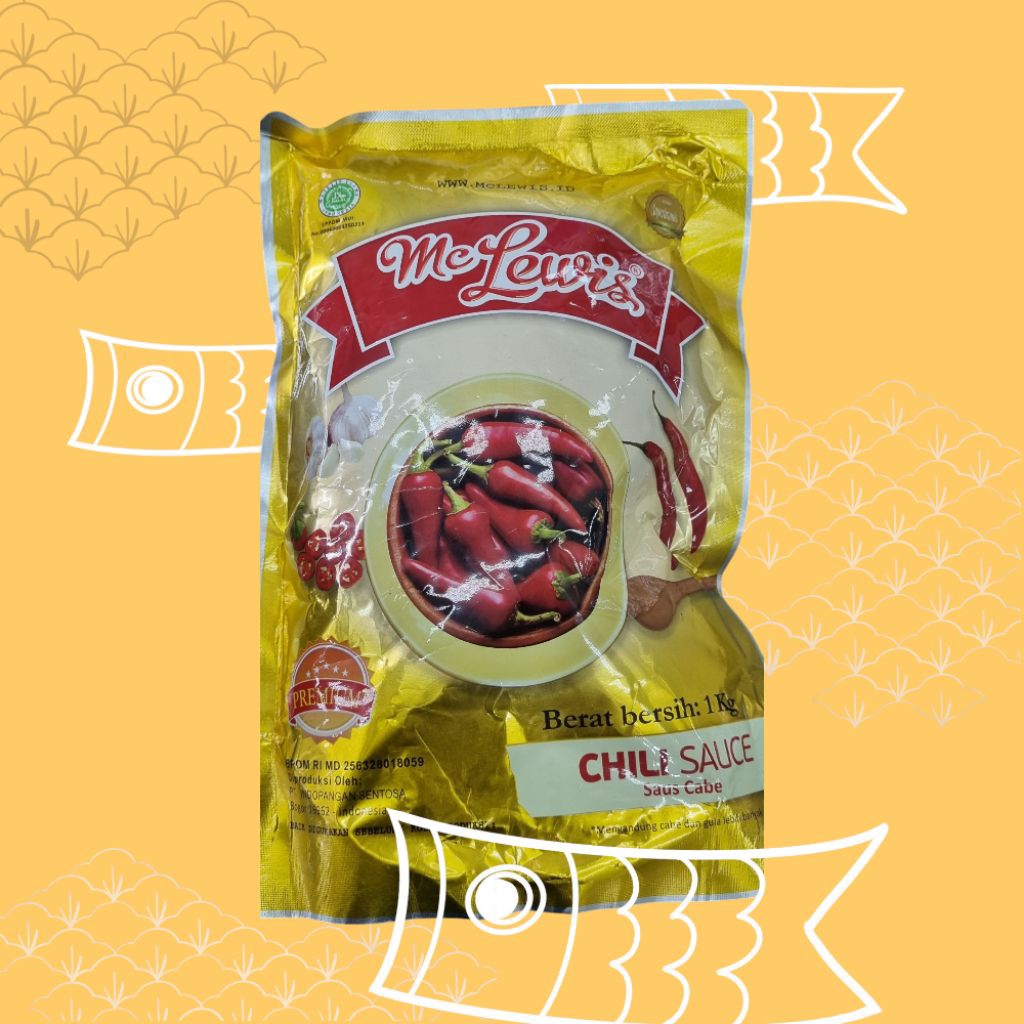 

MC Lewis / McLewis Chili Sauce | Tomato Sauce 1 kg Pouch