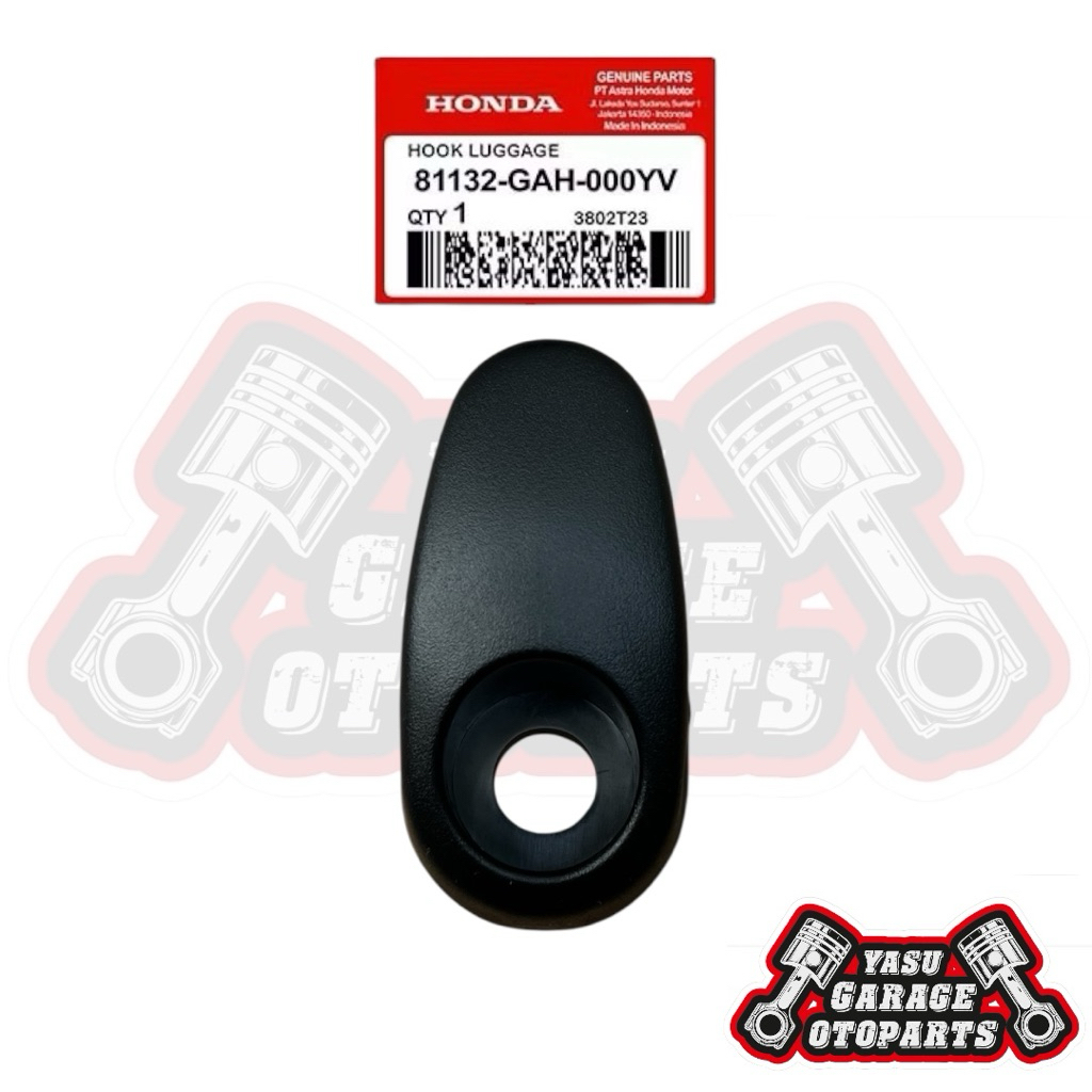 81132-GAH-000YV Gantungan Barang Hook Luggage Beat Scoopy Spacy Genio Vario LED Karbu Fi ORIGINAL
