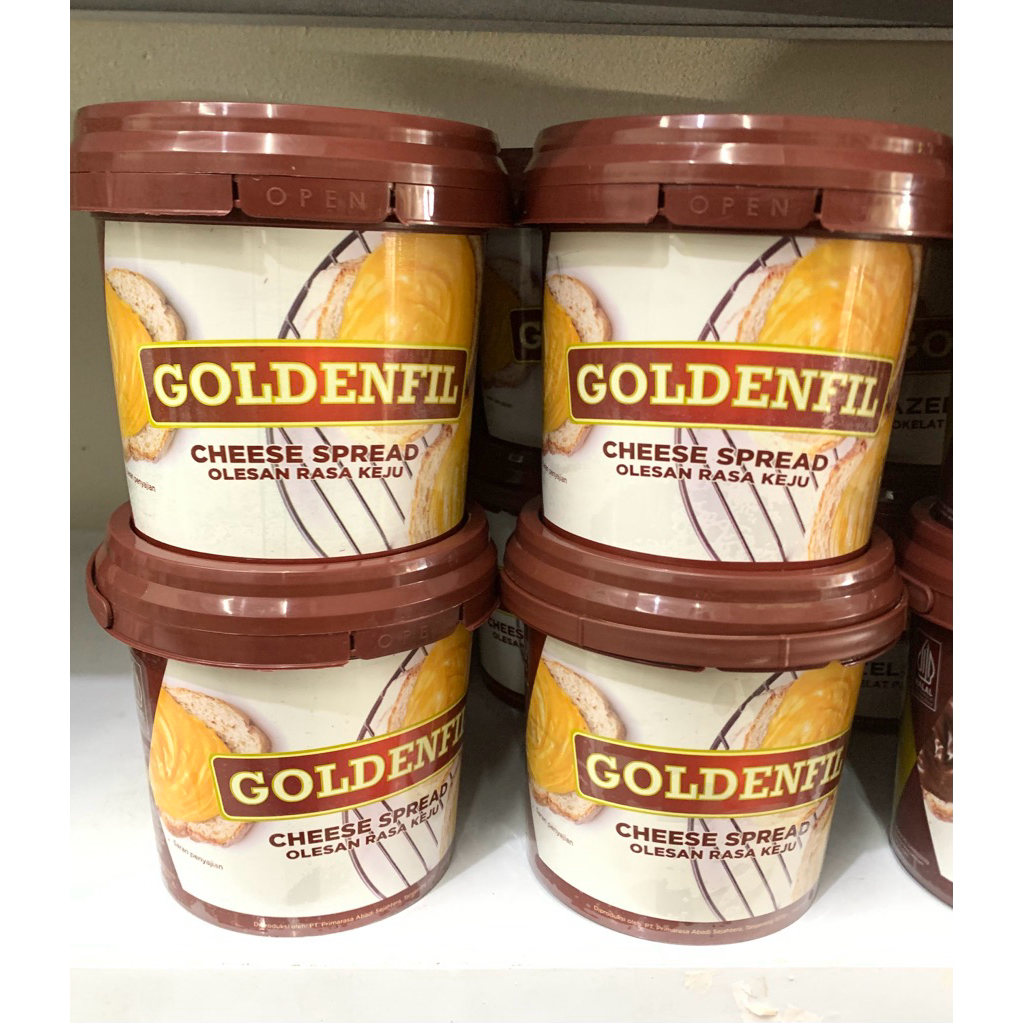 

Goldenfil Cheese Spread 1kg / Selai Keju 1kg