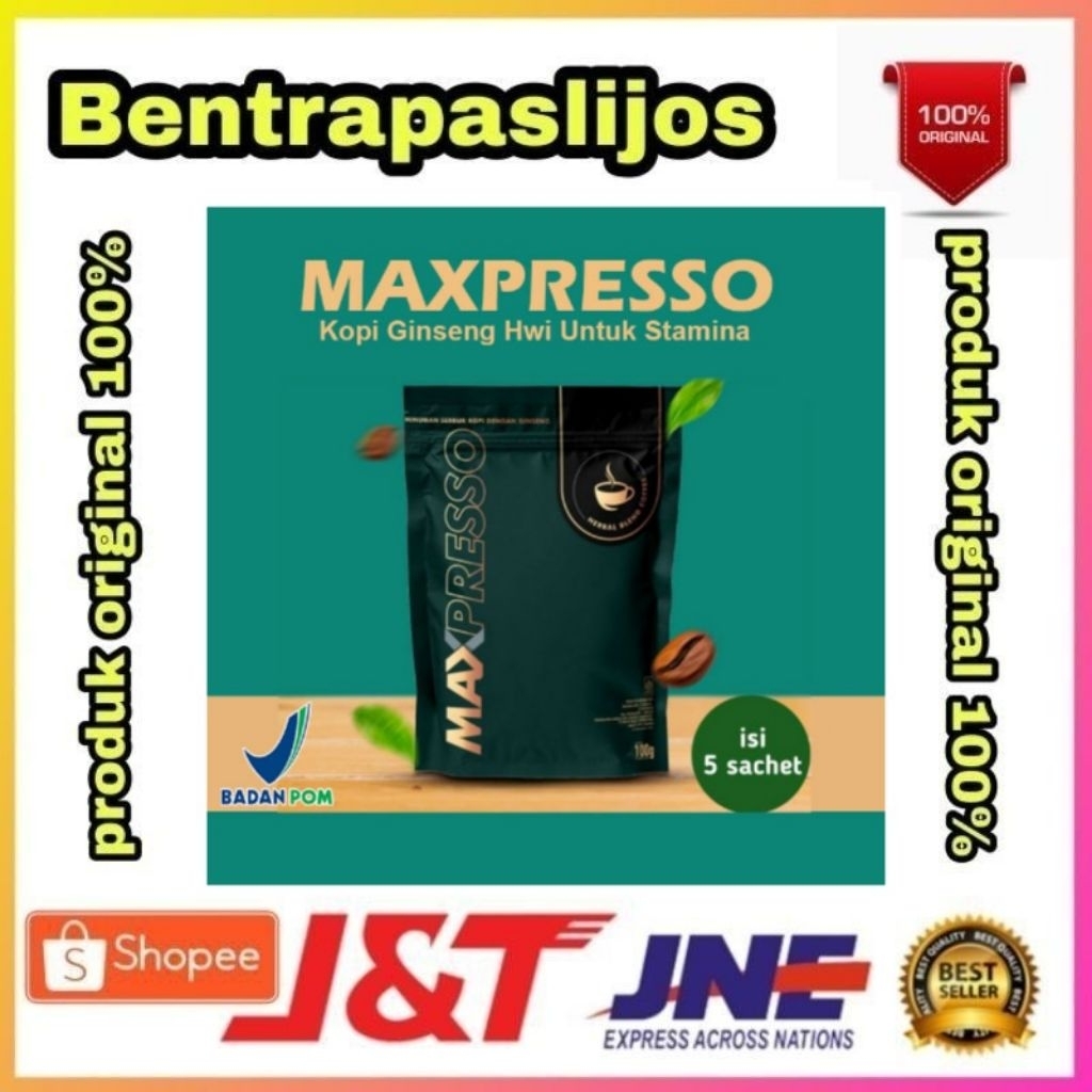 

MAX PRESSO HWI Original asli Kopi Max Presso Hwi Maxpresso