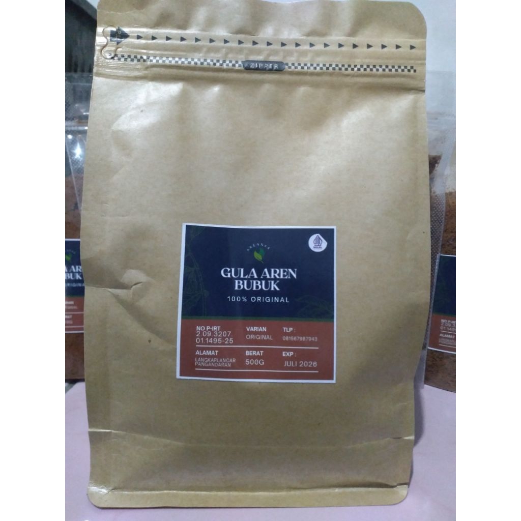 

GULA AREN SEMUT ASLI SATU PAKET 250-500-1000GRAM