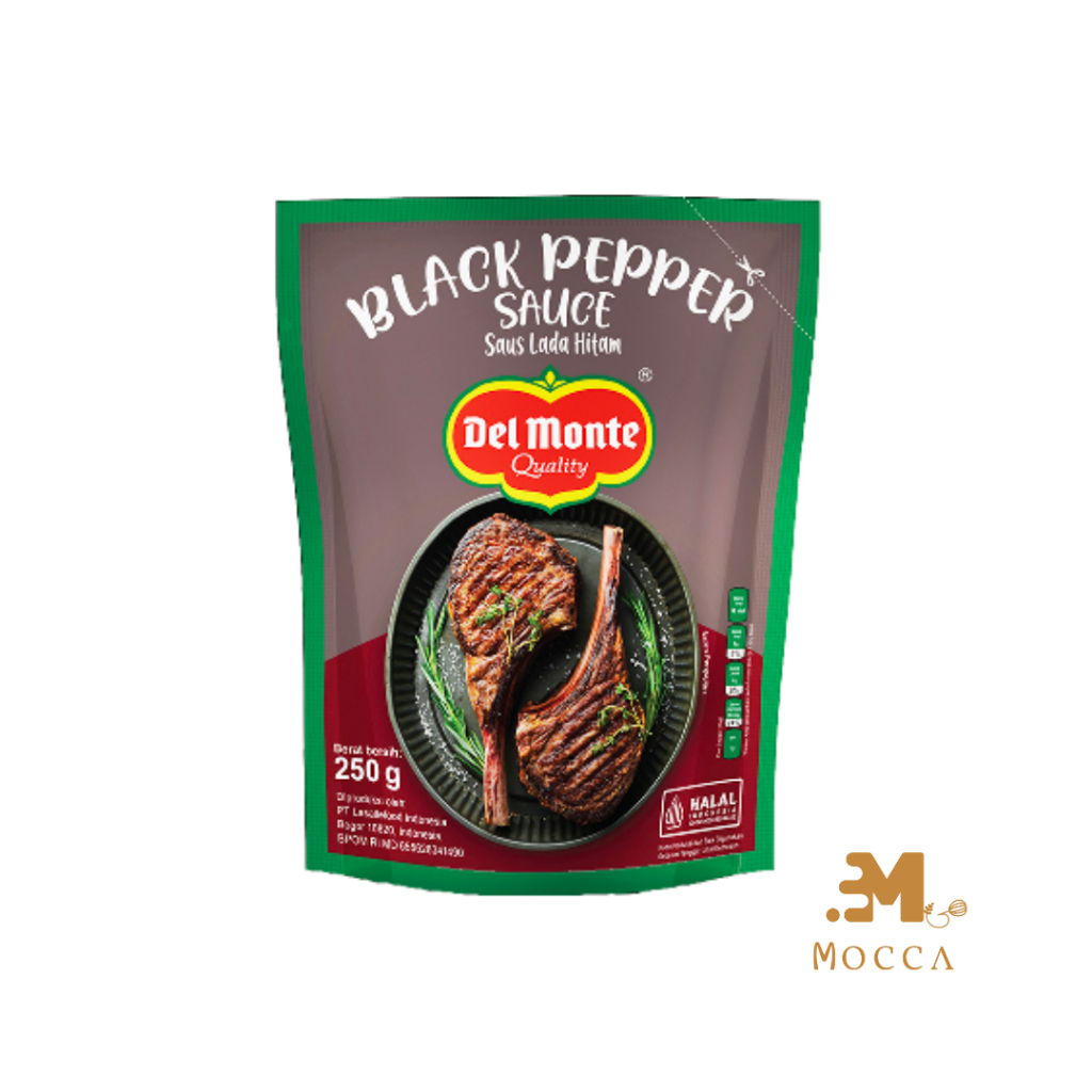 

DELMONTE SAUS LADA HITAM / DELMONTE BLACK PEPPER 250gr