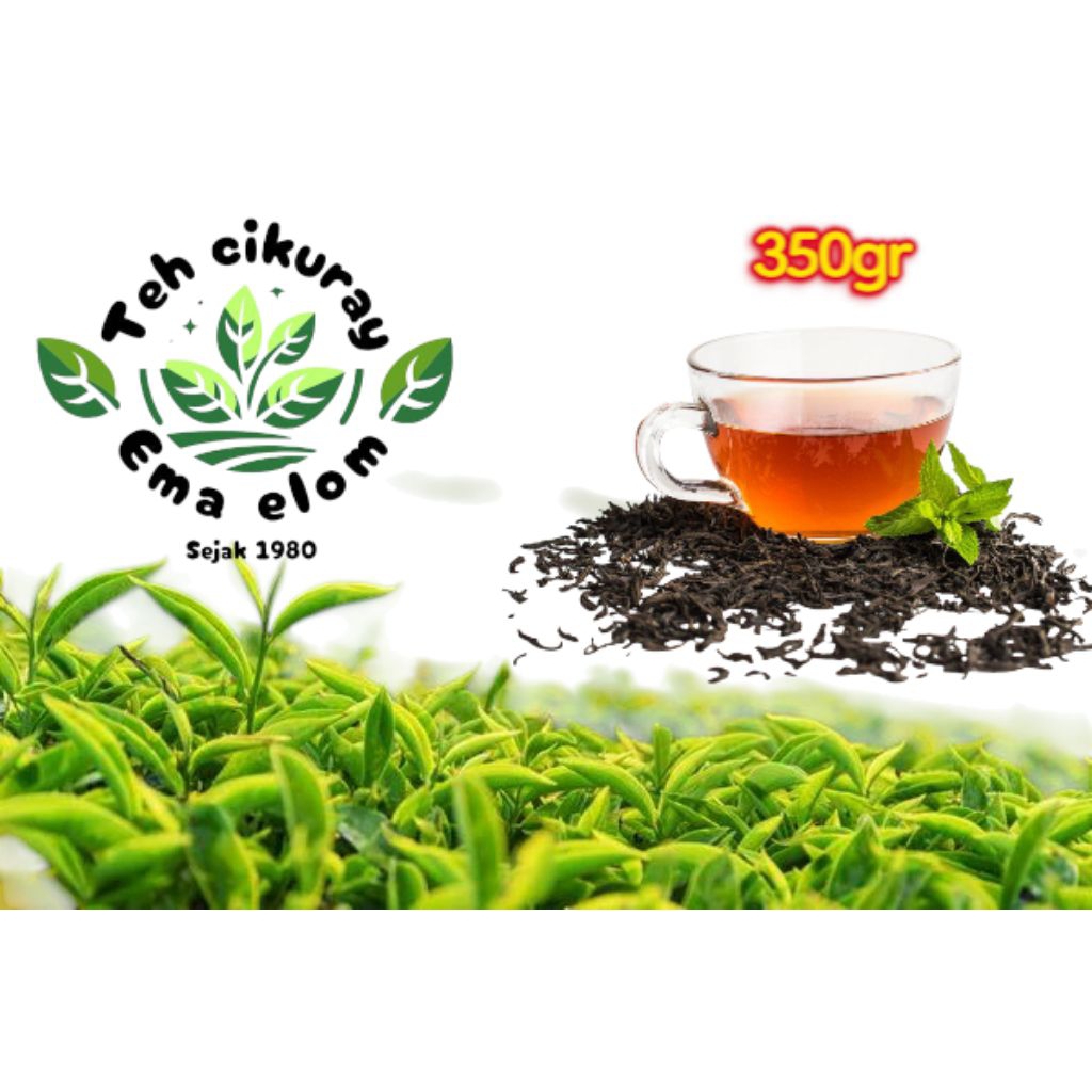 

Teh hitam / black tea Cikuray Ema elom 350gr