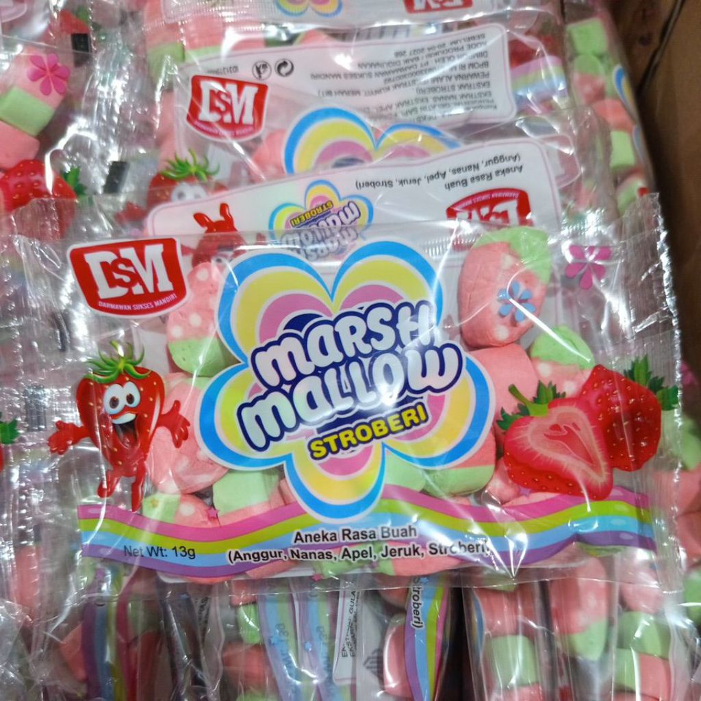 

MARSHMELOW STROBERY 10 PCS