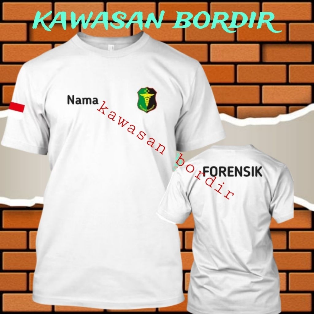 Terbaru t-shirt forensik kaos forensik seragam forensik baju forensik seragam dokkes baju dokkes kao