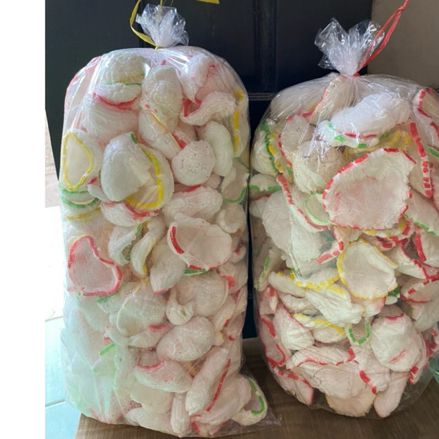 

200 gr [ Matang ] Kerupuk Upil rasa Bawang / Kerupuk Goreng Pasir / Kerupuk Melarat