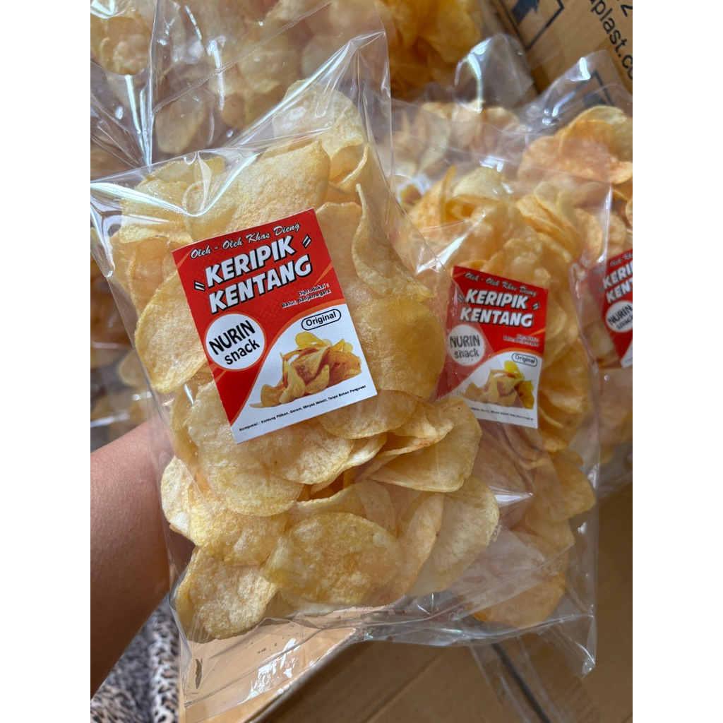 

KERIPIK KENTANG DIENG 100GR NURIN KERIPIK KENTANG