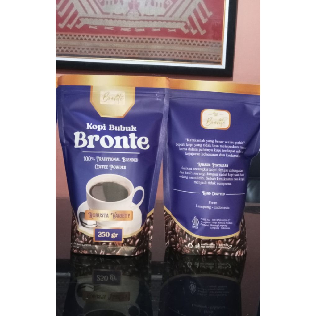 

kopi bubuk robusta asli lampung - BRONTE