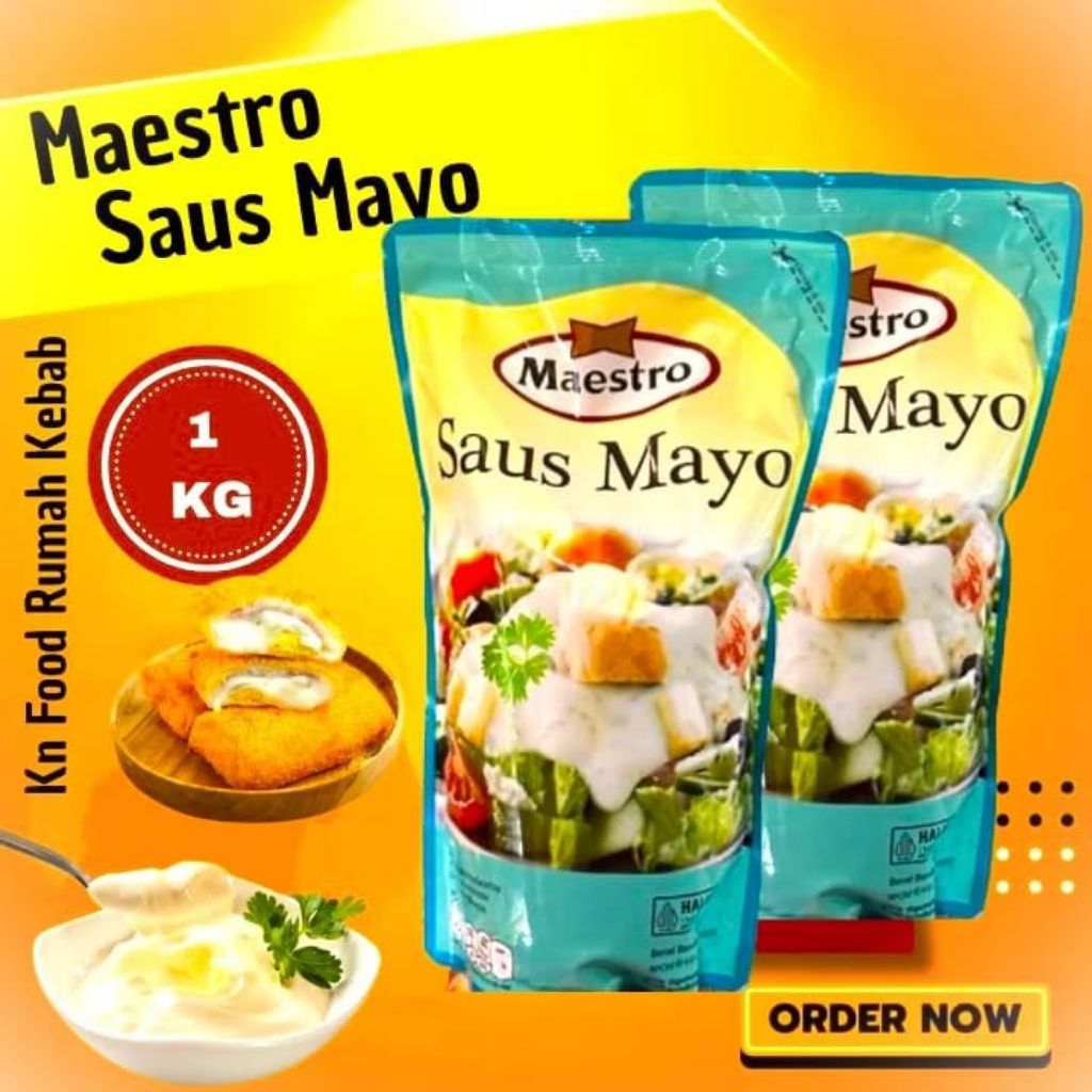 

Saos Mayo merk maestro kemasan 1kg
