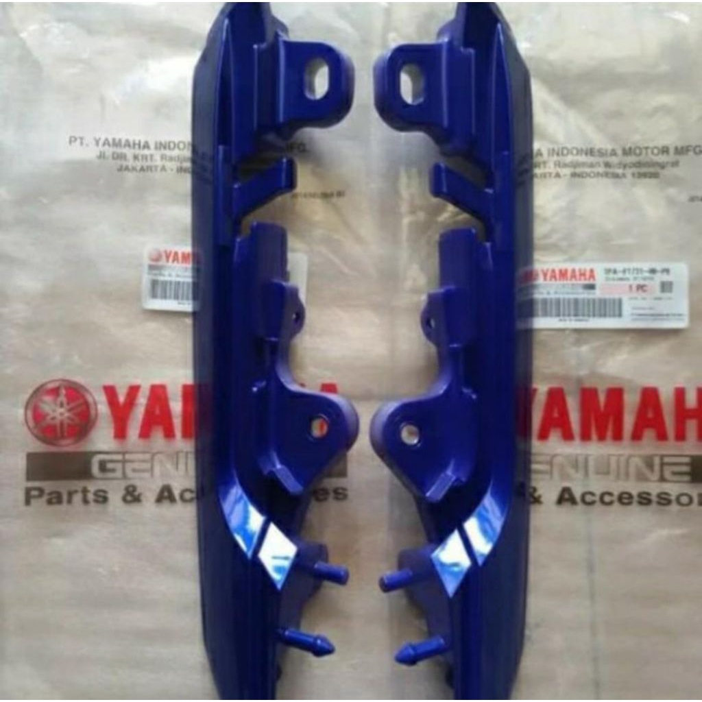 Body Behel belakang vixion new NVA NVL biru kanan kiri original
