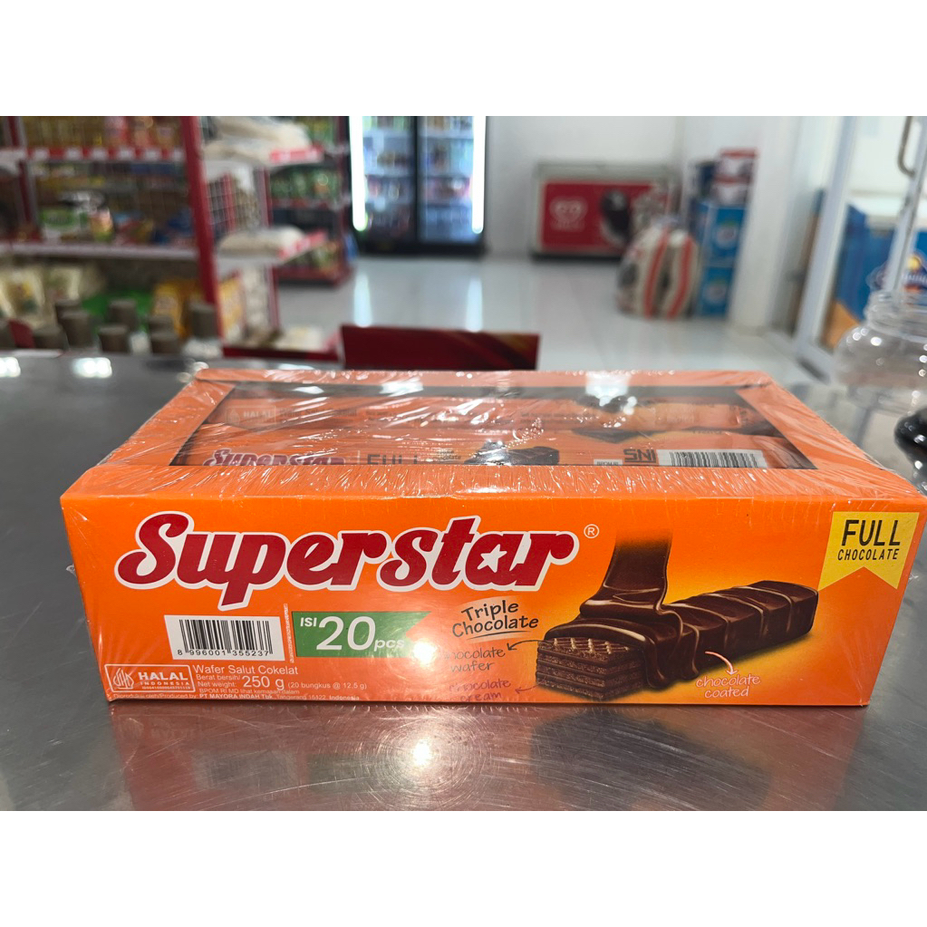

superstar triple chocolate full chocolate 20x12.5g