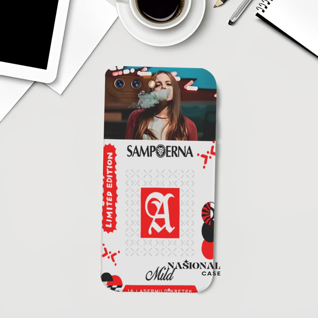 Case HP OPPO A3S / Realme C1 / OPPO A1K / Realme C2 Motif Rokok - Case Kekinian - Case Procamera - P
