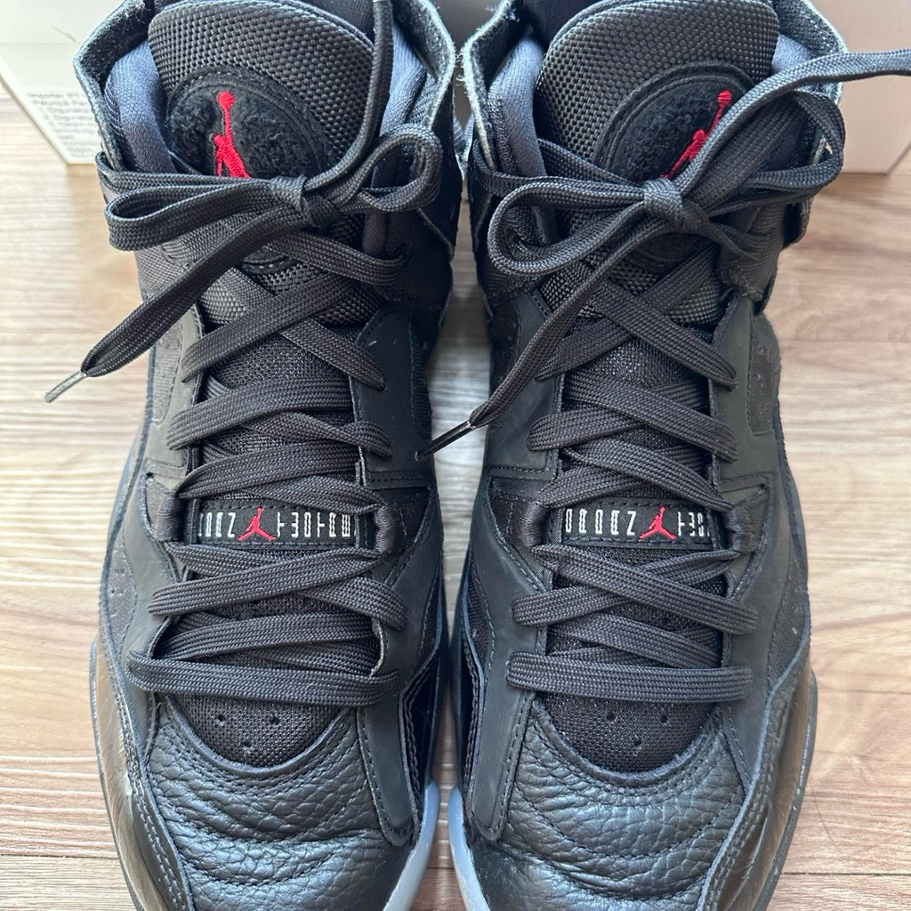 Sepatu jordan two trey black second, size us 7.5 (msh ada box nya)