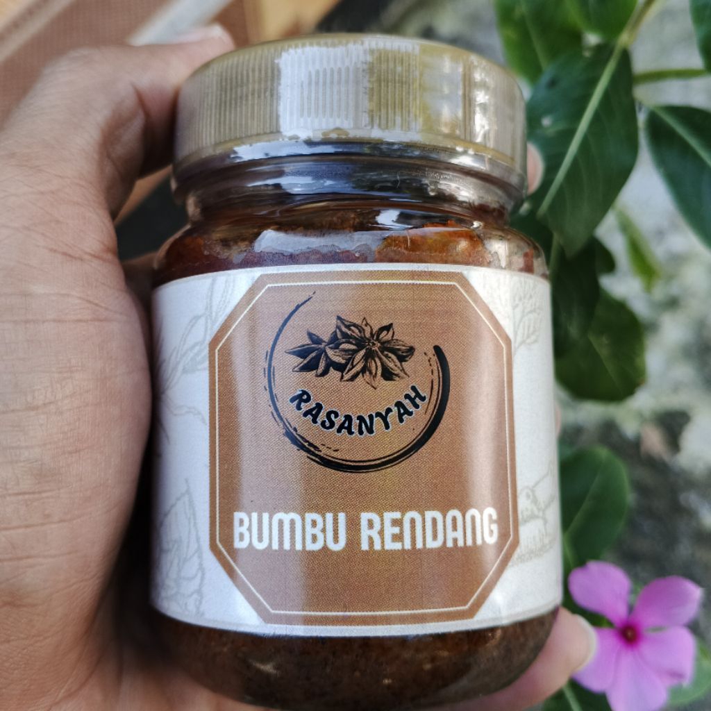 

RASANYAH Bumbu Rendang 1kg Daging Nett 200gr / Bumbu Rendang / Bumbu Basah Instan / Bumbu Homemade