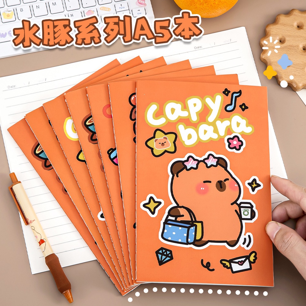 

ATK.SUKSES COD BUKU TULIS UKURAN A5 MOTIF CAPYBARA / NOTEBOOK BUKU TULIS / BUKU TULIS