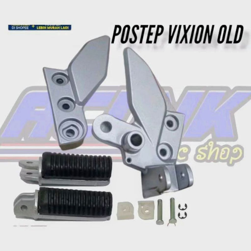 Power Bostep Step, Pijakan Depan Motor Yamaha Vixion Old/ Vixion Lama