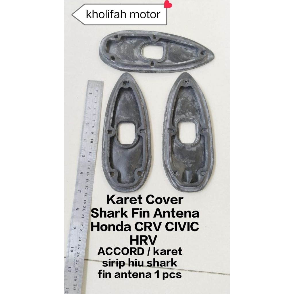Karet Cover Shark Fin Antena Honda CRV CIVIC HRV ACCORD / Karet Sirip Hiu Shark Fin Antena (1pcs)