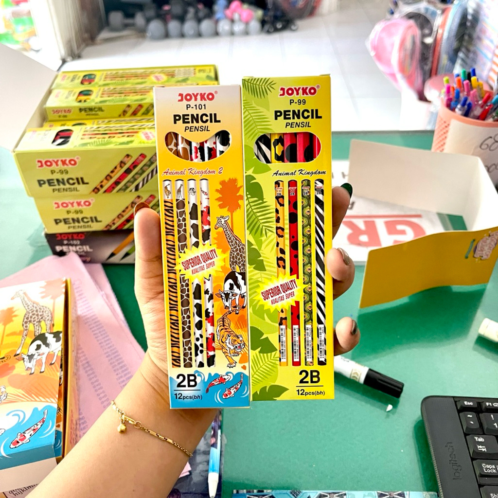 

(12 PCS) PENSIL JOYKO 2B P-99 P-101