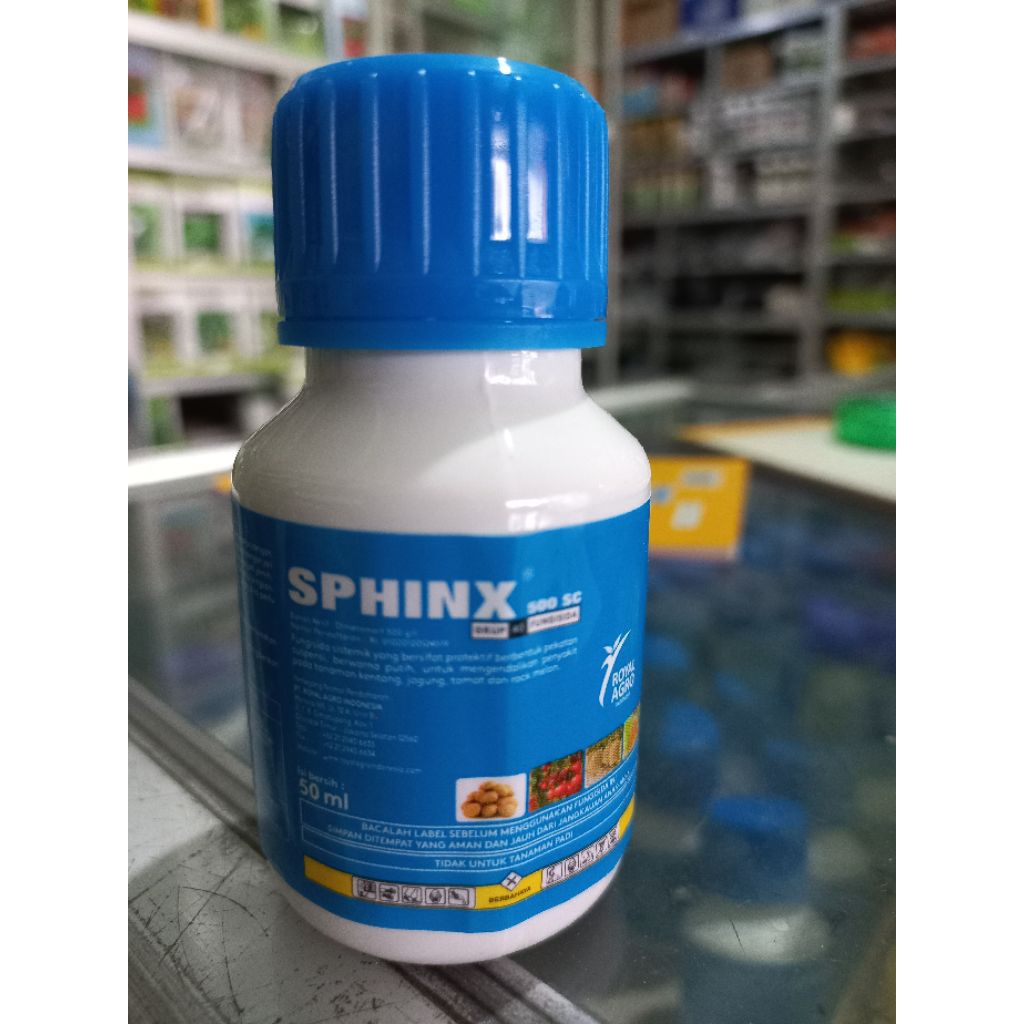 Fungisida Sphinx 500 Sc Kemasan 50 ml//Obat bulai  jagung