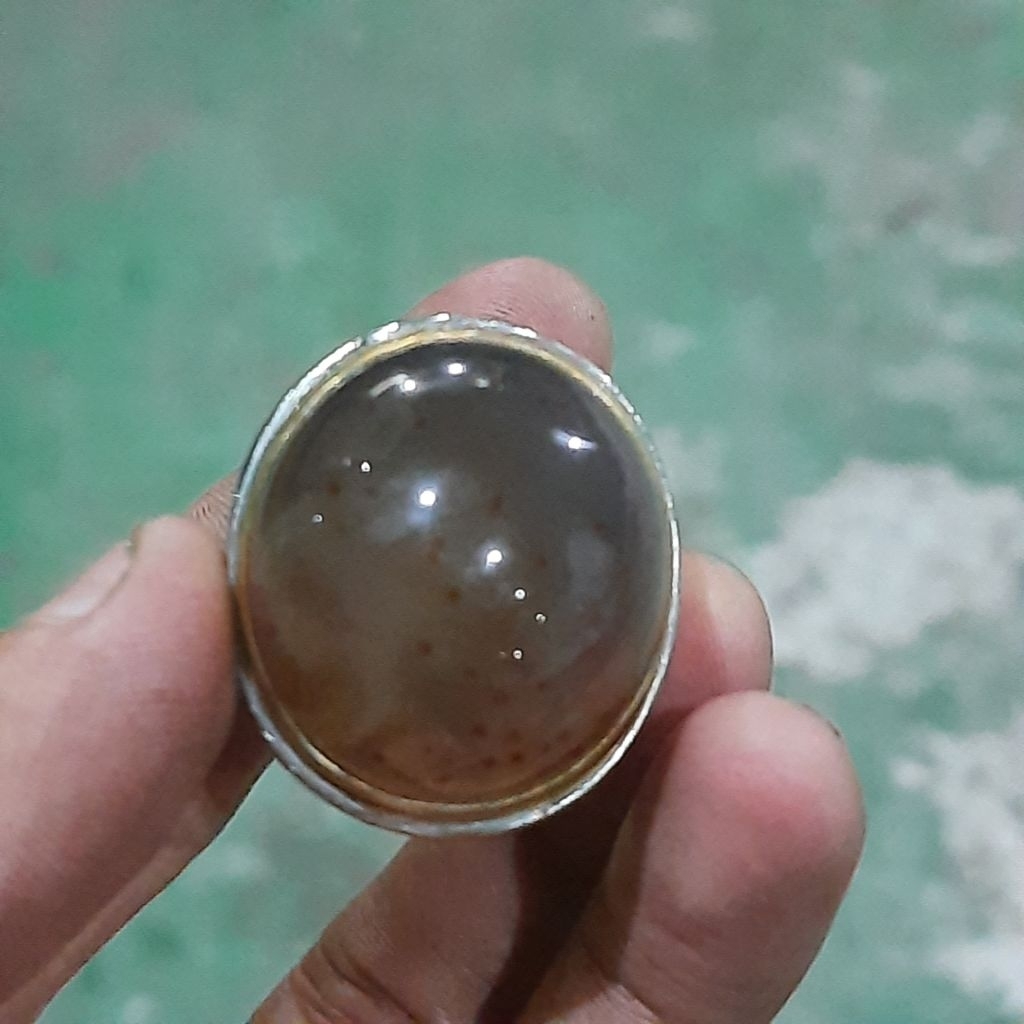 batu akik totol cumi solar baturaja