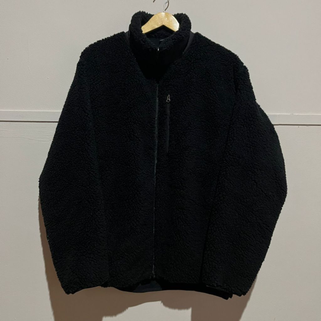 Sherpa Jacket Uniqlo Black