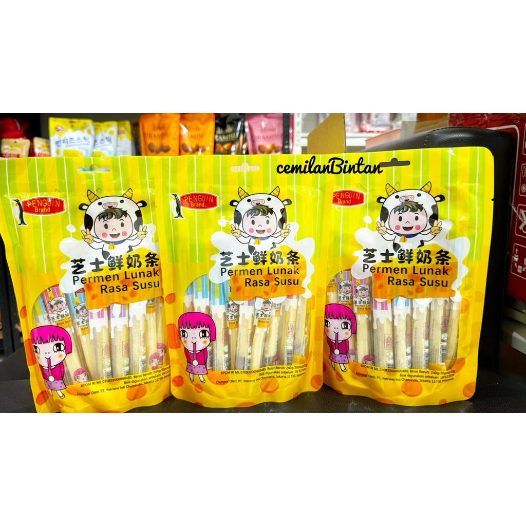 

CemilanBintan ( Penguin Permen Lunak Milk 240gr)
