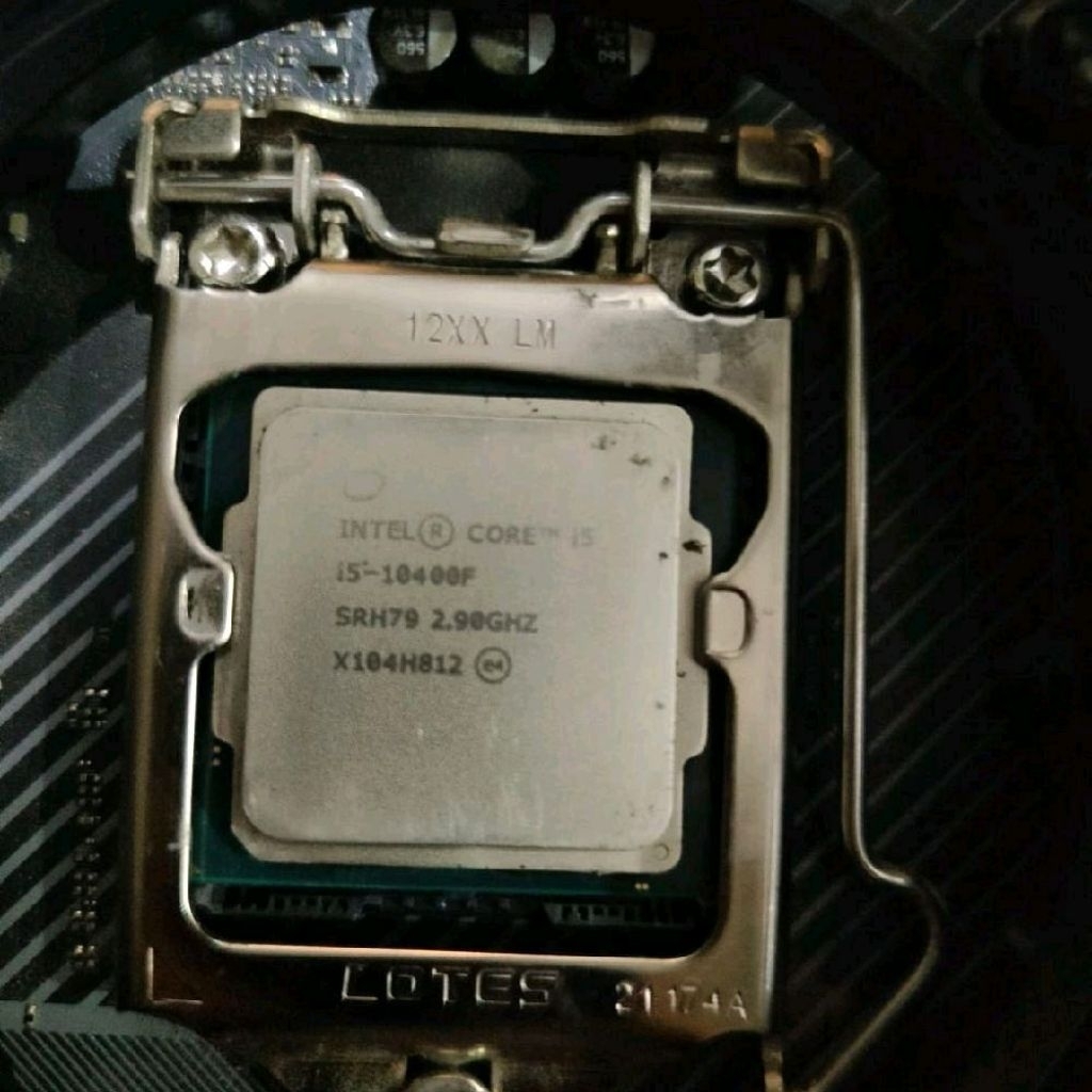 paket mobo lga 1200 processor i5 10400f bekas