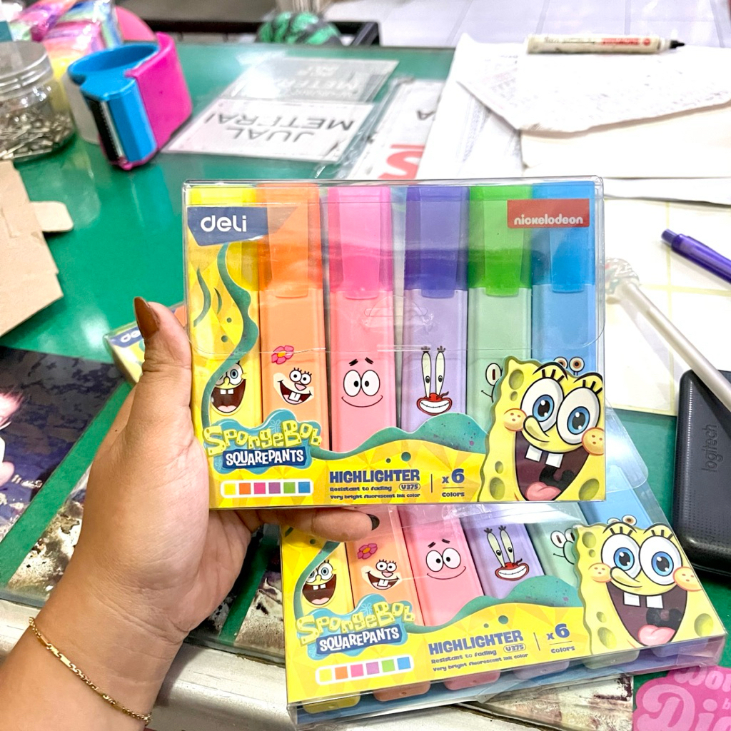 

(6 PCS) STABILO DELI SPONGEBOB U385