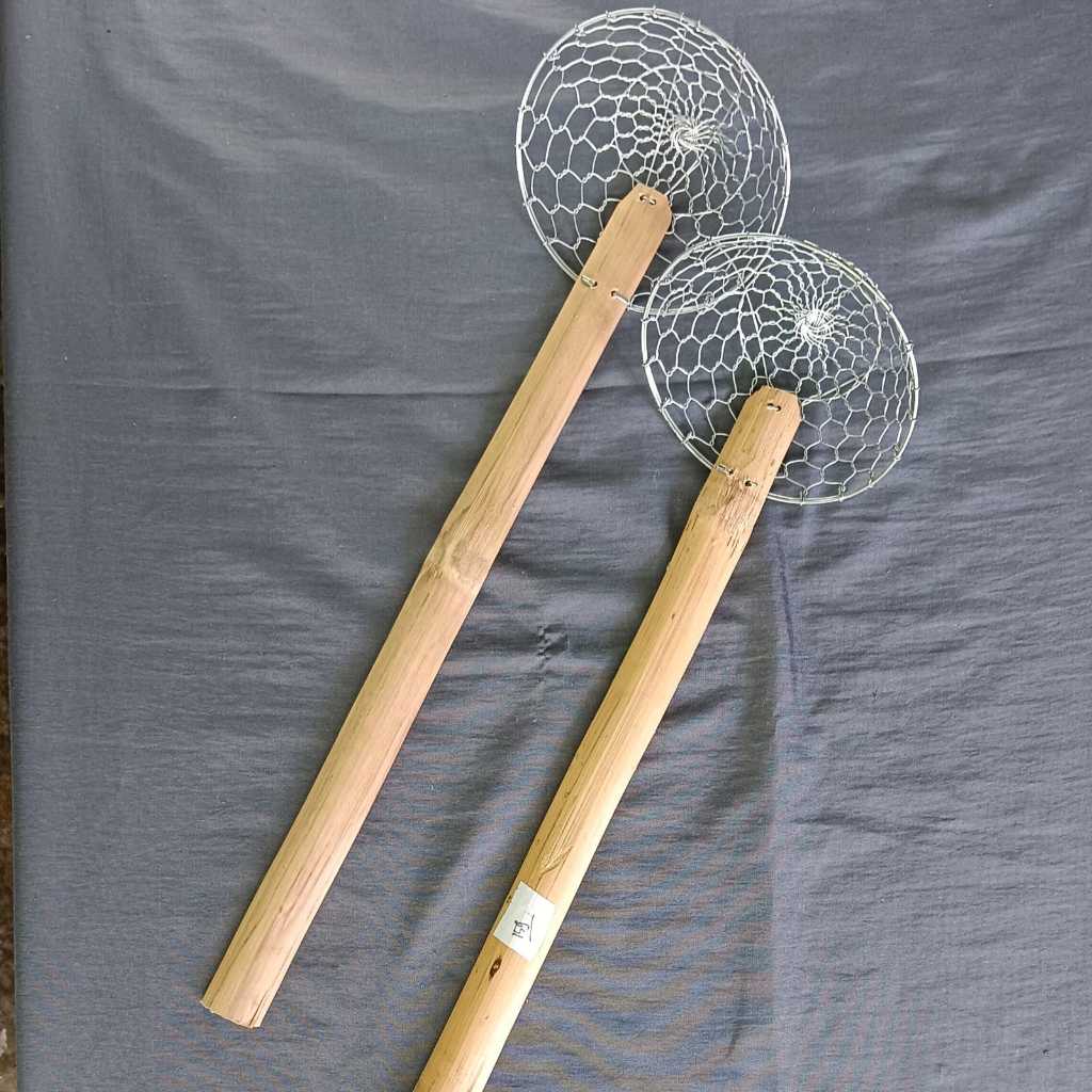 SEROK MIE PANGSIT KAWAT STAINLES / SEROK MIE AYAM  / SEROK MIE DIAMETER 12 CM / PENIRIS MIE PANGSIT