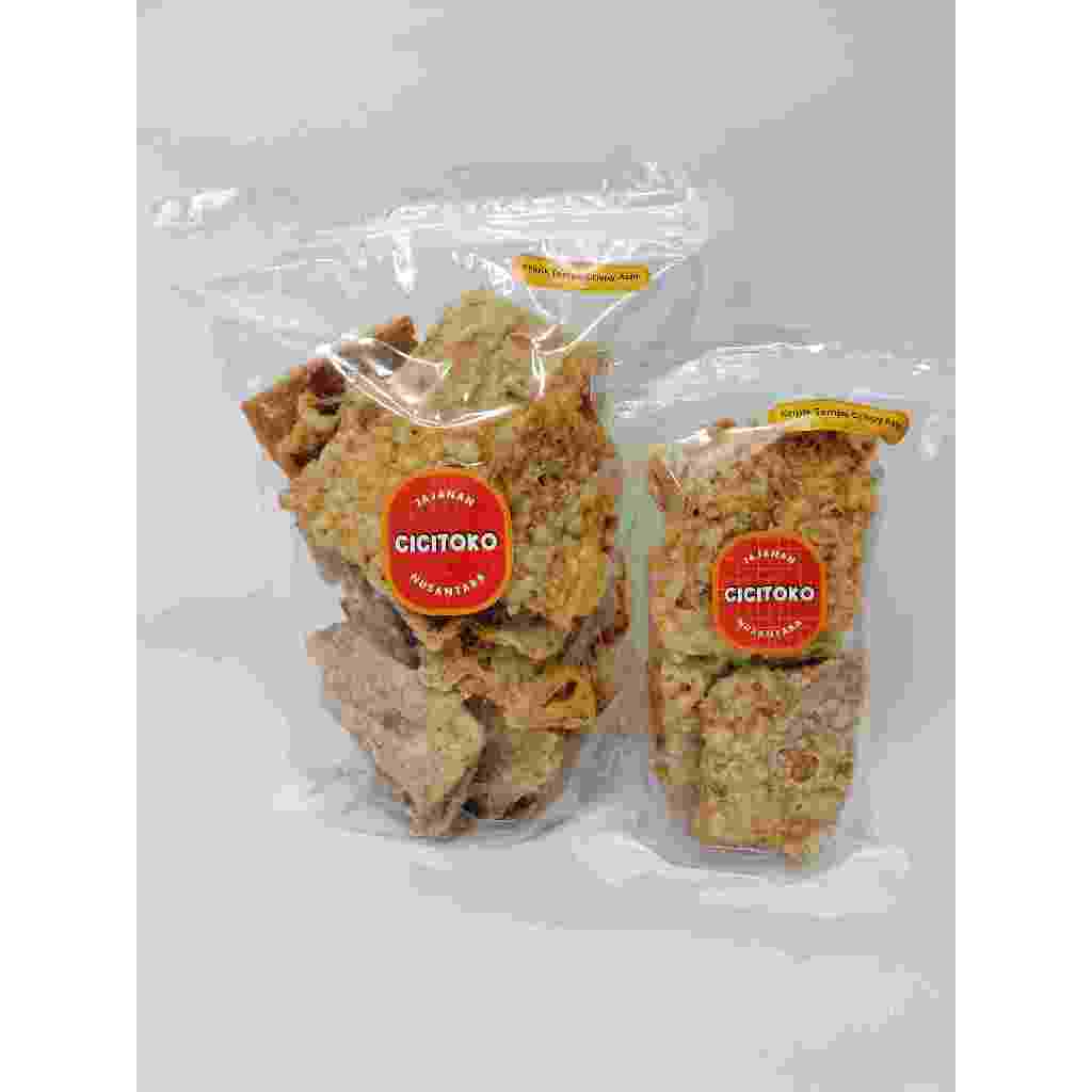 

CICITOKO Jajanan Nusantara - Tempe Goreng Crispy- size kecil dan besar