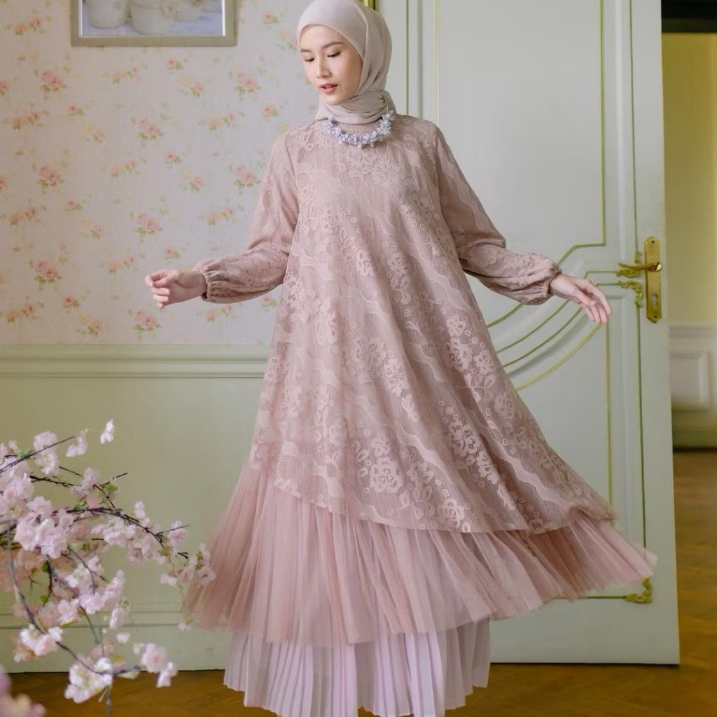 (preloved) ALAIQA TUNIC HIJABCHIC