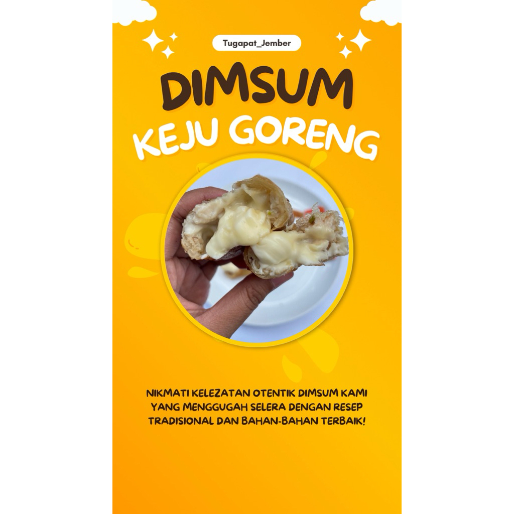 

Dimsum Keju Goreng isi 3 pcs free saos bangkok frozen food Dimsum goreng ala itsfriday enak Dimsum keju lumer