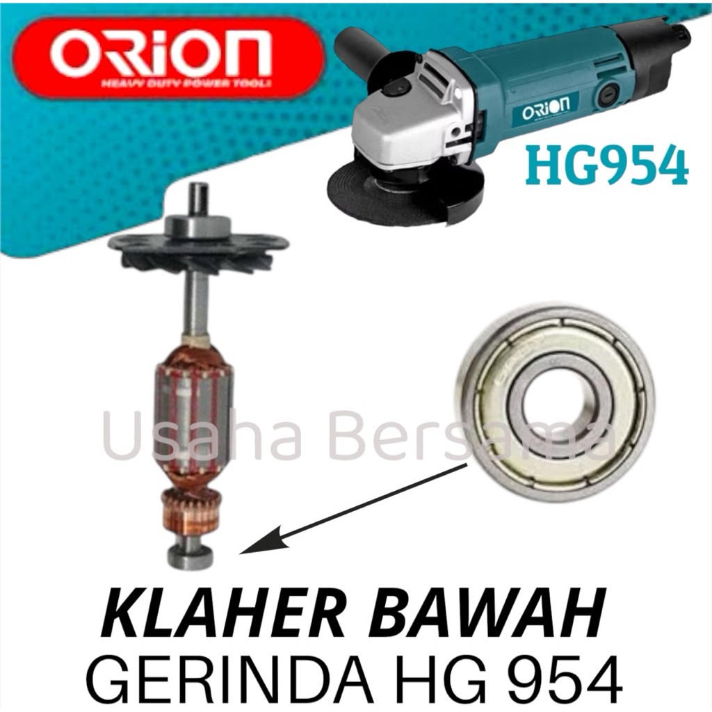 KLAHER BAWAH GERINDA ORION HG 954 BEARING BAWAH GERINDA HG954 ORION