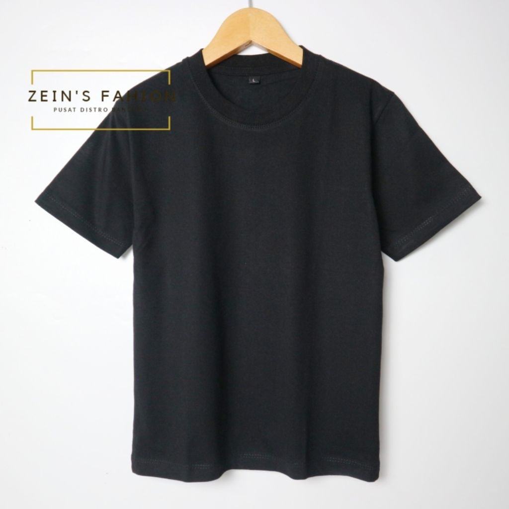 Lee Zein's Kaos Anak Polos , Combed 24s Tebal Full Katun Lzkids01