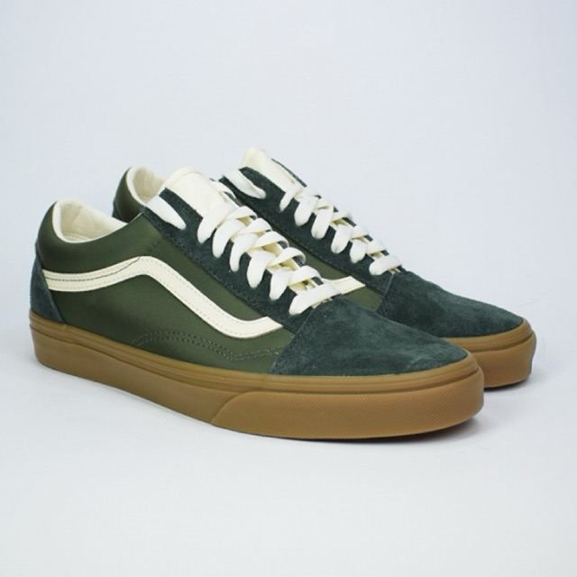 Vans Old Skool Sporty - Green/Gum
