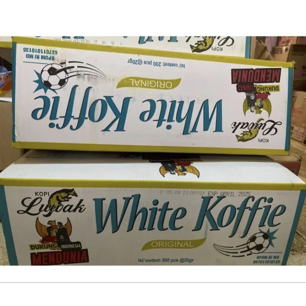 

LUWAK WHITE COFFE & LUWAK HITAM