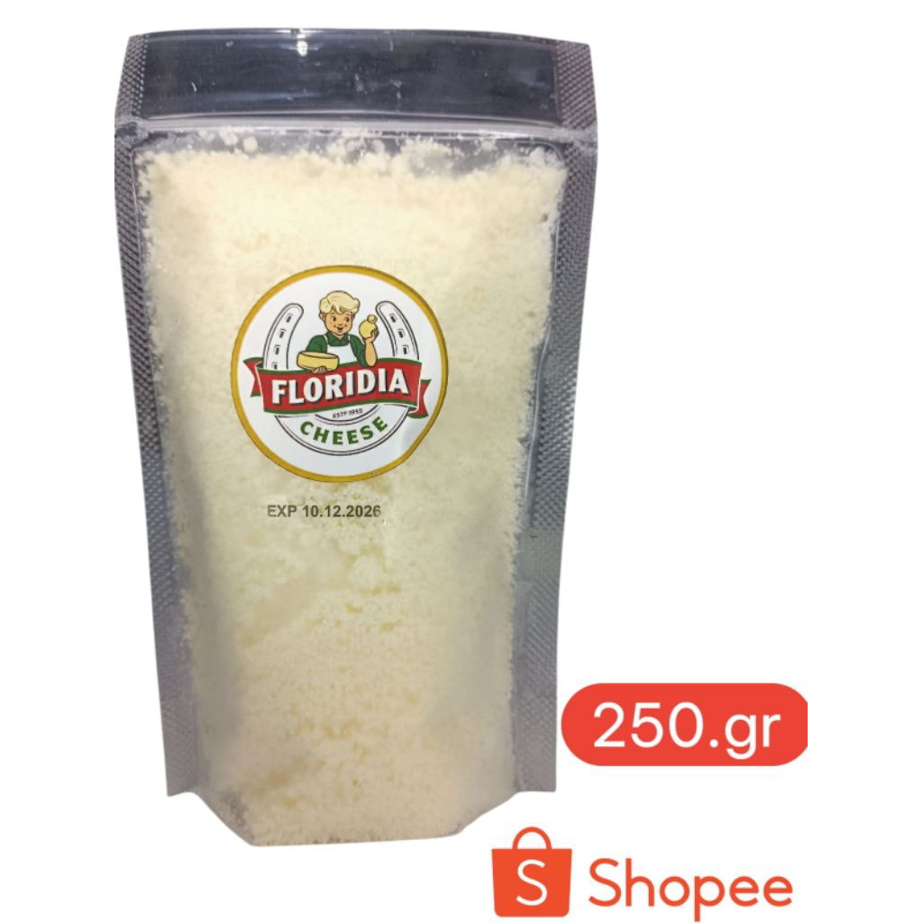 

Parmesan FORIDIA kemasan reapack 250.gr/parmesan Grated