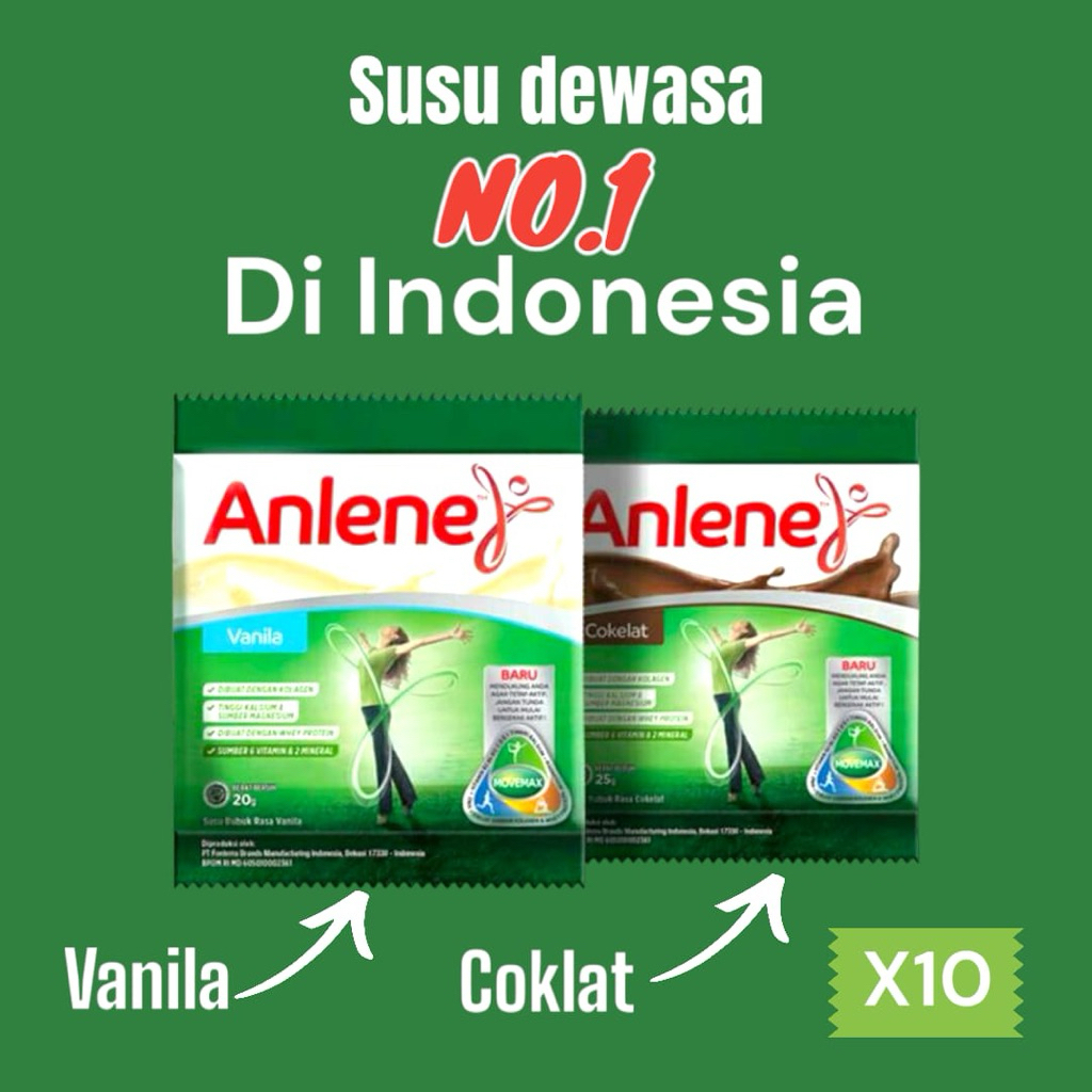 

Susu Anlene | Bubuk Anlene | Renceng | Sachet