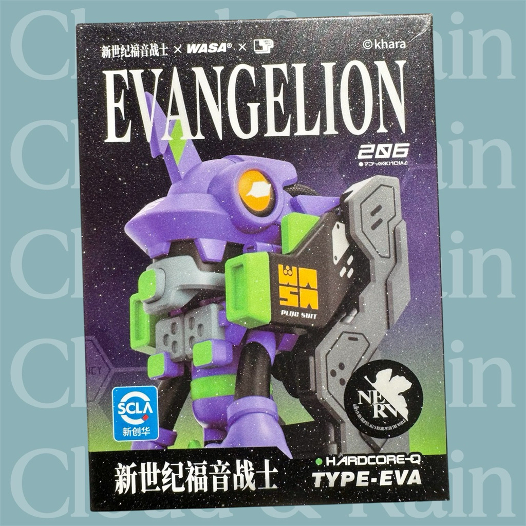 Evangelion x WASA EVA206 Figure Figurine Phone Holder Blind Box - Jastip M&G Life