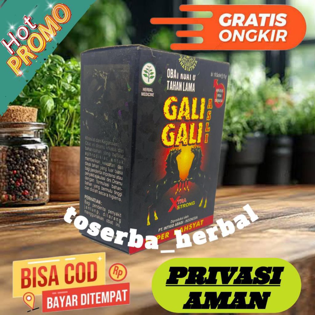 Serbuk Gali Gali Stamina pria Original